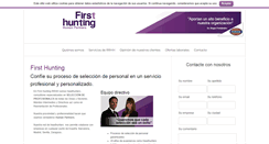 Desktop Screenshot of firsthunting.com